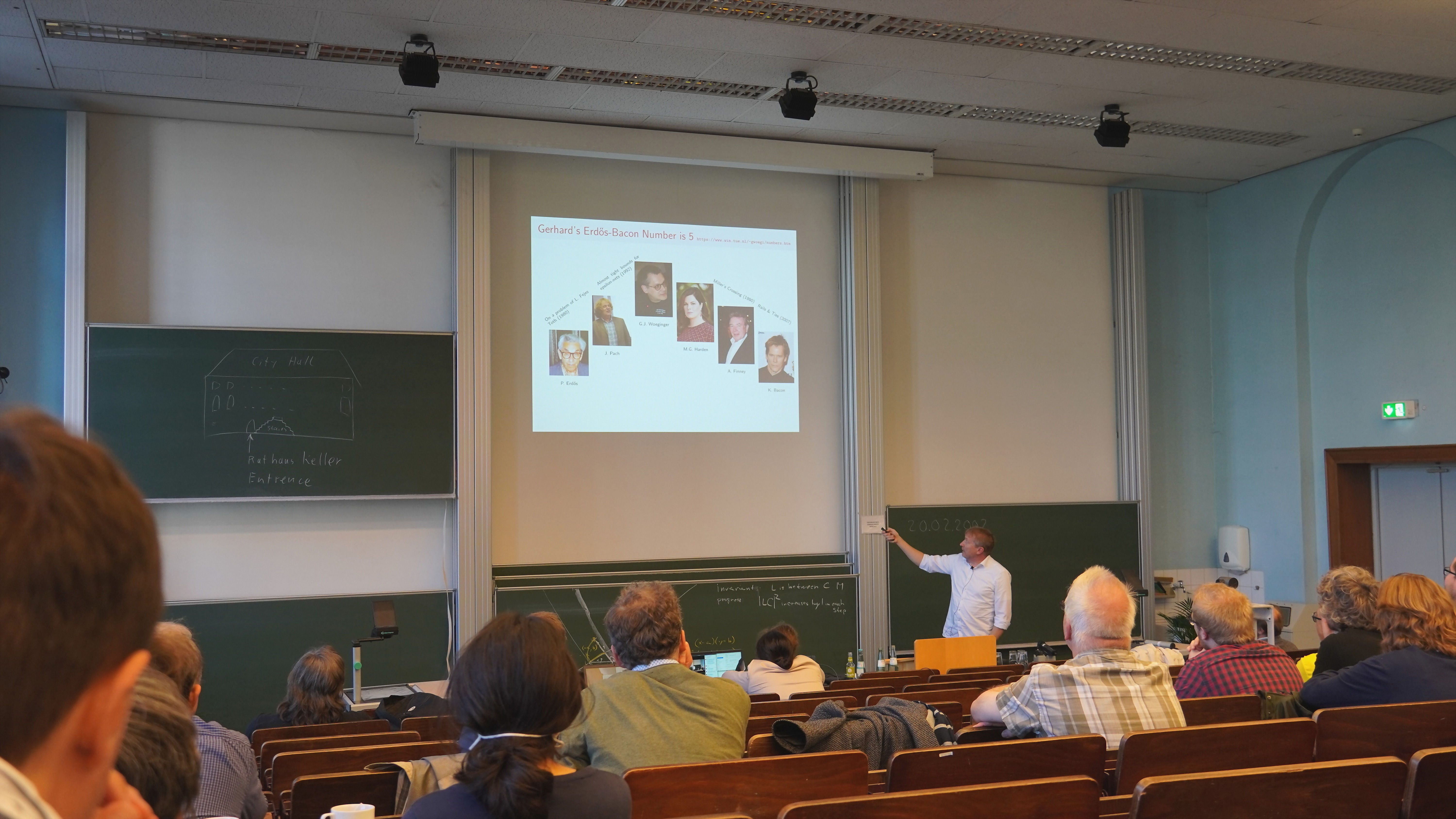 Erdös-Bacon distance discussion