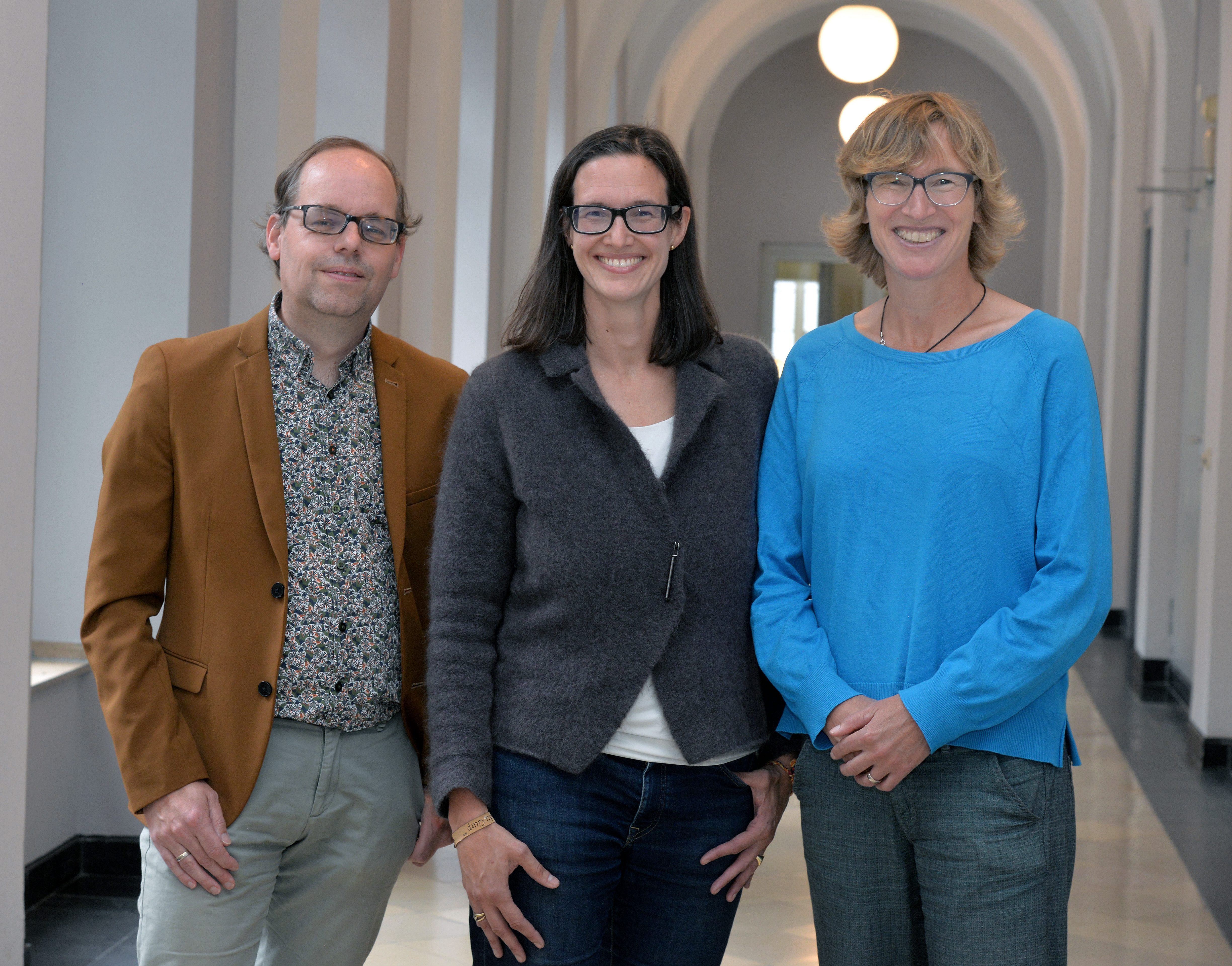 The speaker team after signing the collaboration agreement.